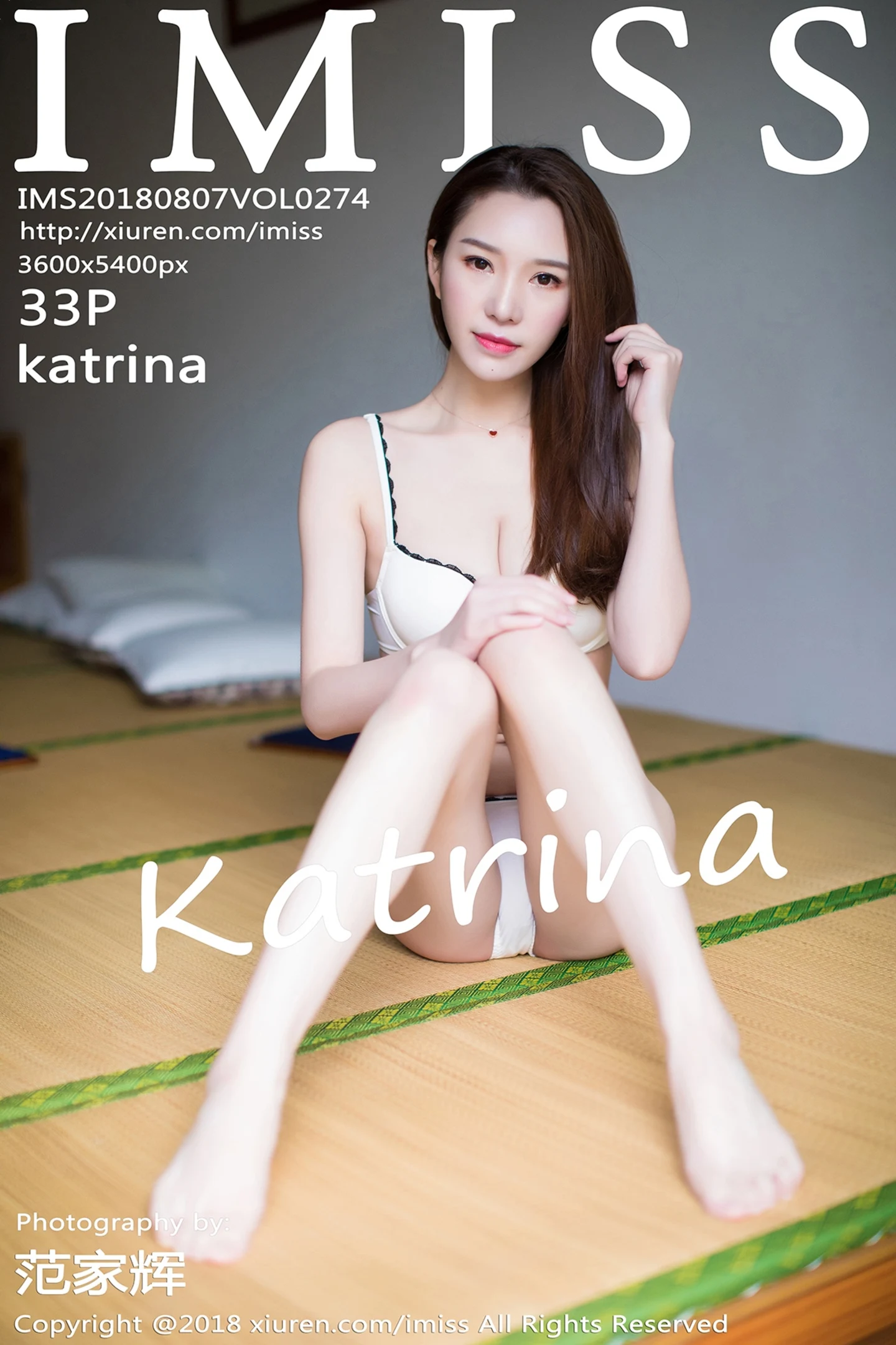 [IMISS爱蜜社]Vol.274_嫩模Katrina居家脱低胸蓝色毛衣秀性感内衣完美身材写真33P-秀人网 - XiuRen.Space